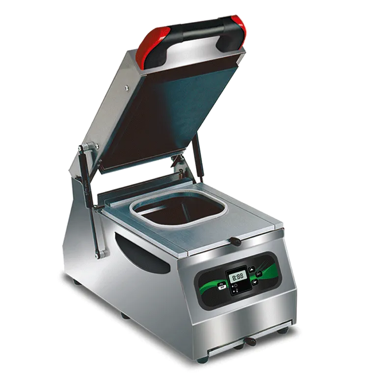 Lavezzini Thermosealer SV 300 Schalensiegelgerät Edelstahl