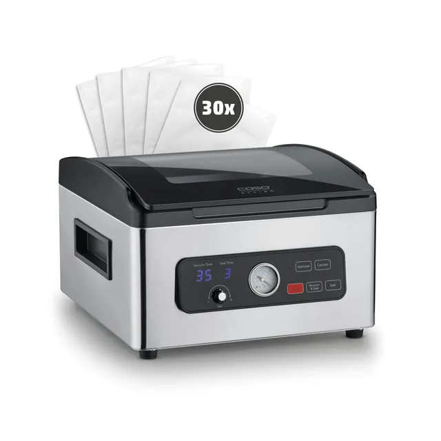 CASO VacuChef 700 Kammervakuumierer Edelstahl 8L 70L/min