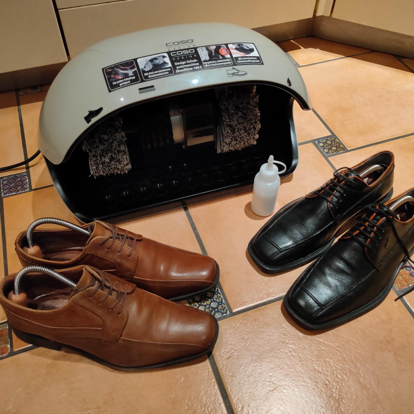 CASO Shoeshine 100 Schuhputzmaschine Champagner 120 W