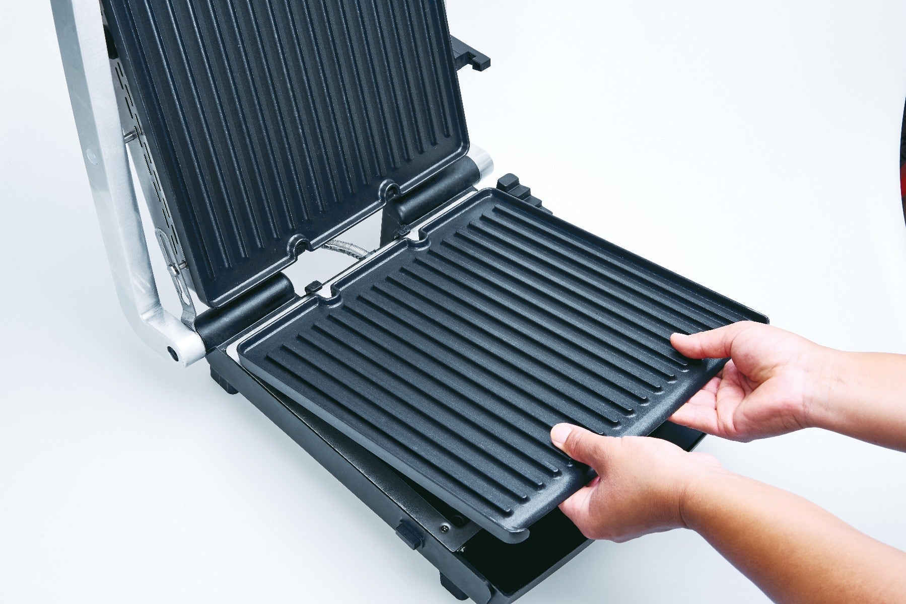 Solis 5 in 1 Table Grill Grillplatte gerillt 29 cm