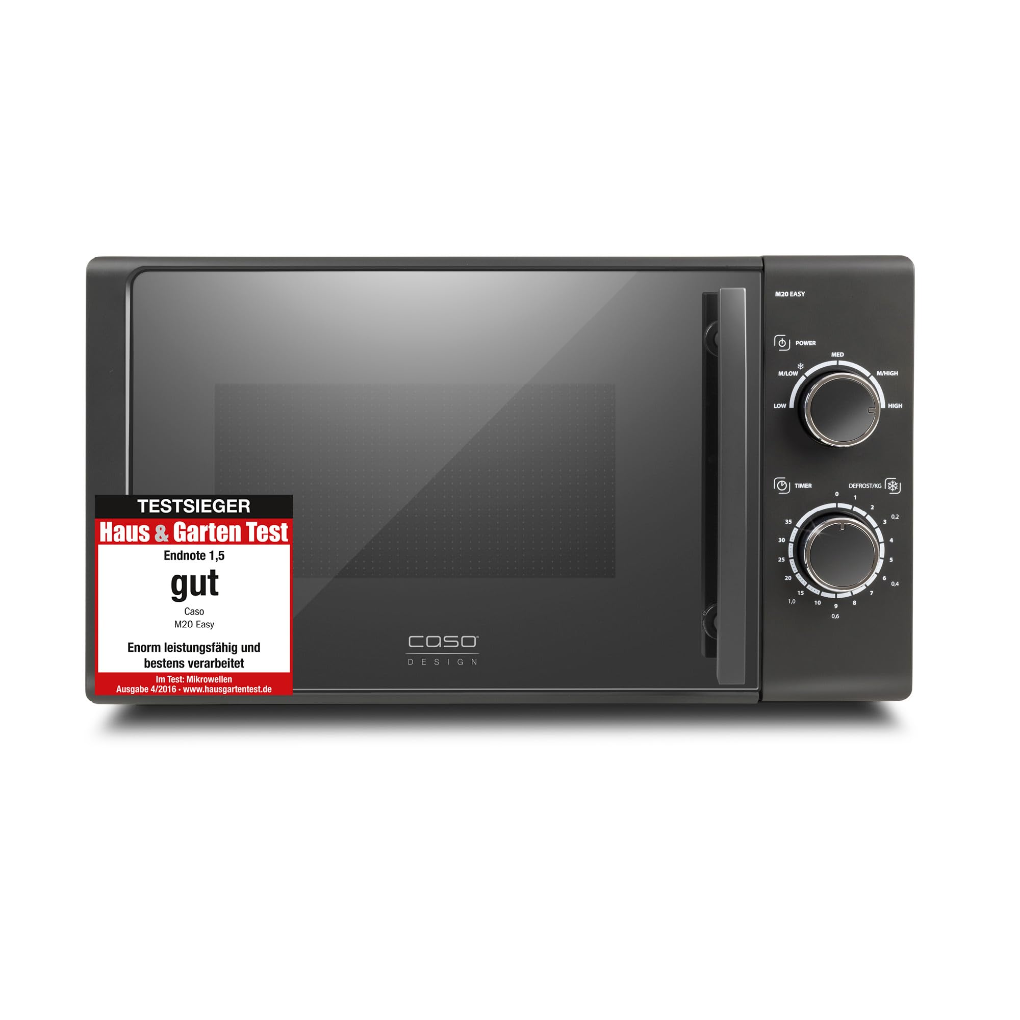 CASO M 20 EASY Mikrowelle 20 L 700 W Drehteller