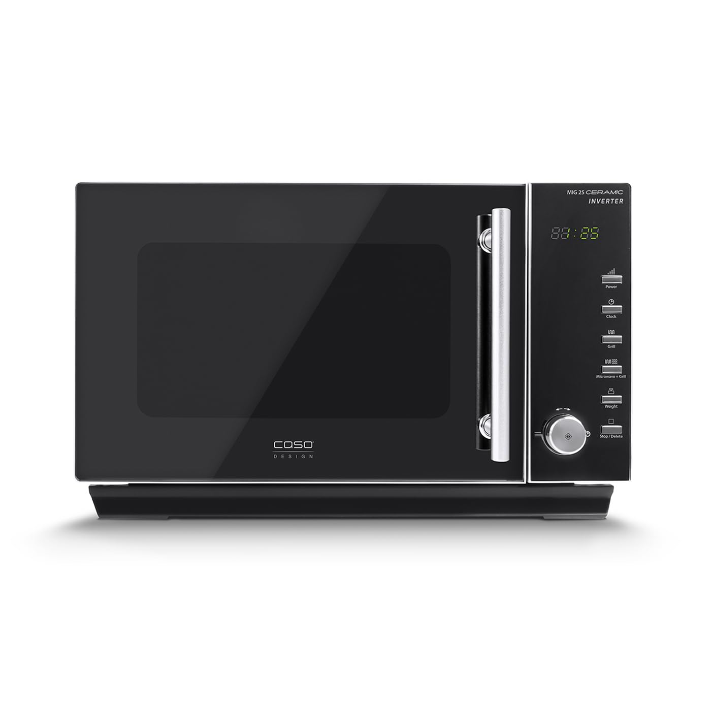 Caso MIG25 Ceramic Mikrowelle mit Grill 25 L 900 Watt