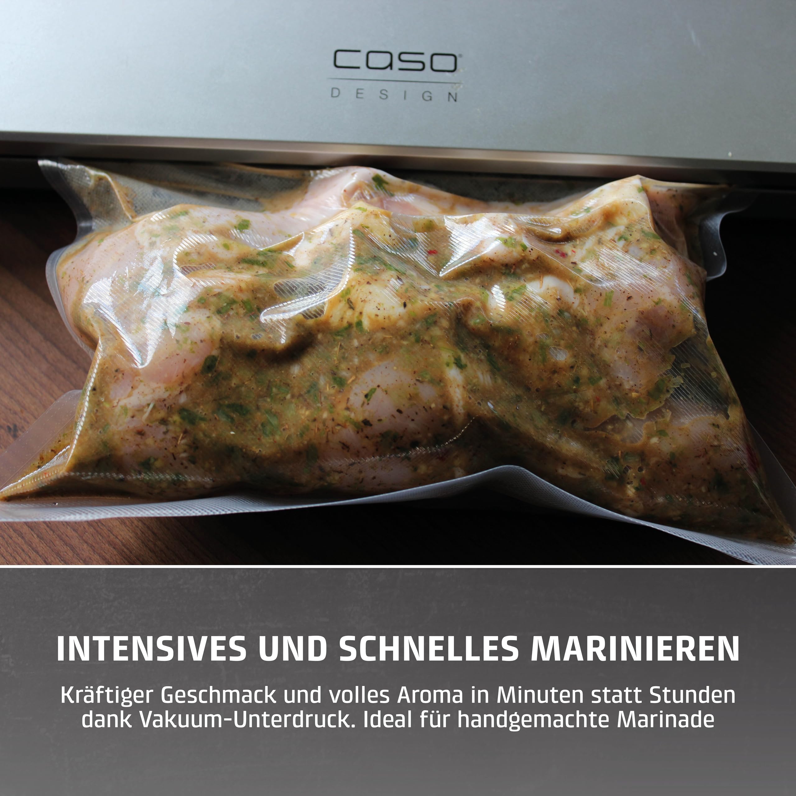 Caso VRH 590 Vakuumierer Profi mit Cutter 30cm Naht