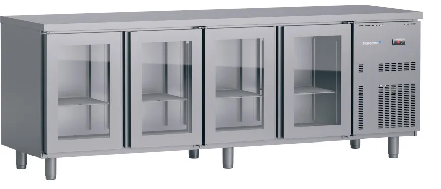 Marecos RCS 4 PV Softline Kühltheke 314L Edelstahl