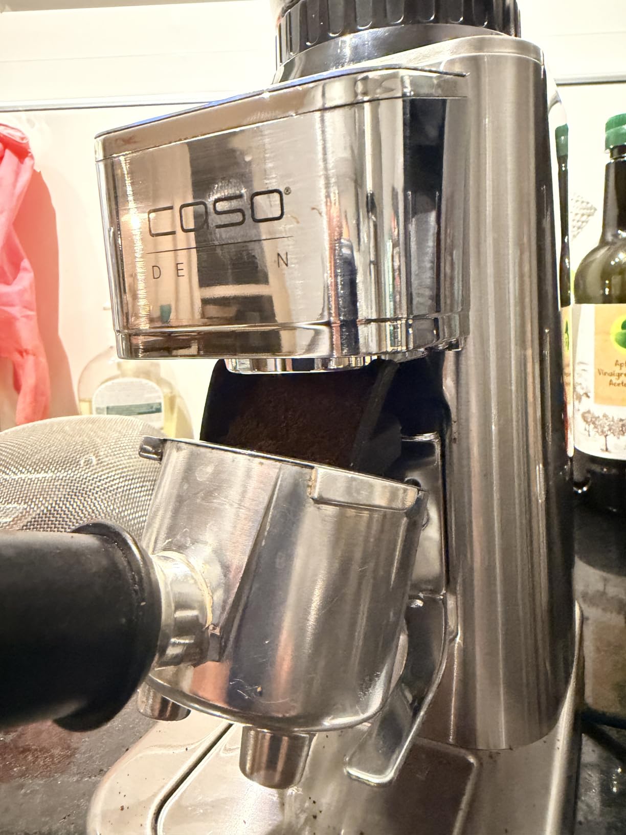 Caso BaristaChef Inox Kaffeemühle Edelstahl 48 Mahlgrade
