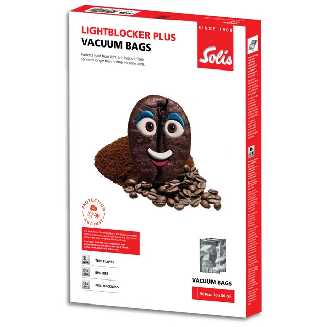 Solis Vac Prestige Lightblocker Plus Vakuumbeutel 20x30 50 Stück