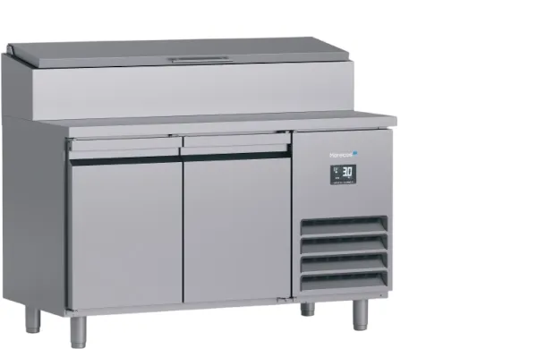 Marecos BPG 2 PO Kühltisch 2-türig 263L 0/+8°C
