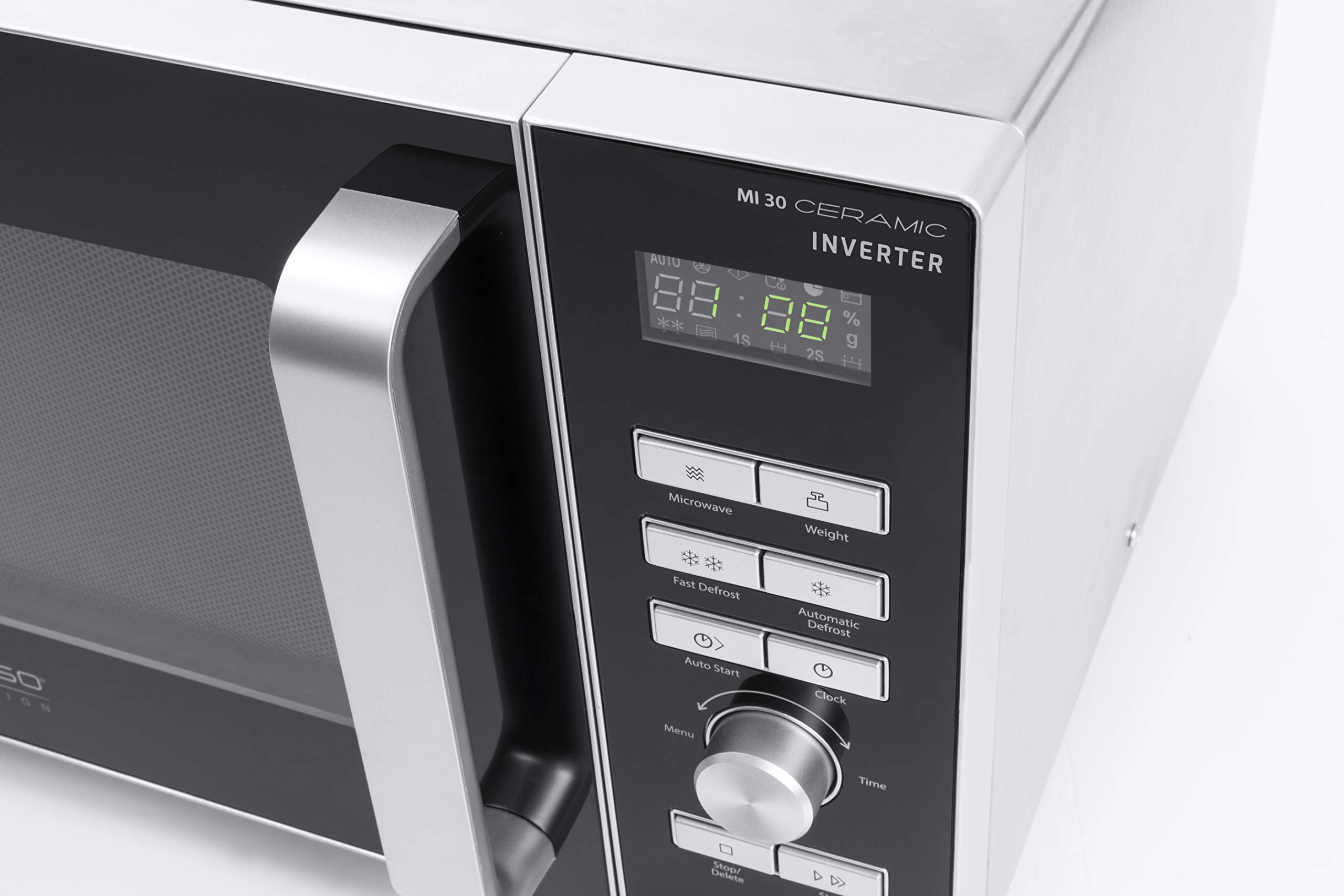 CASO MI 30 Ceramic Mikrowelle 30 L 1000 Watt Edelstahl