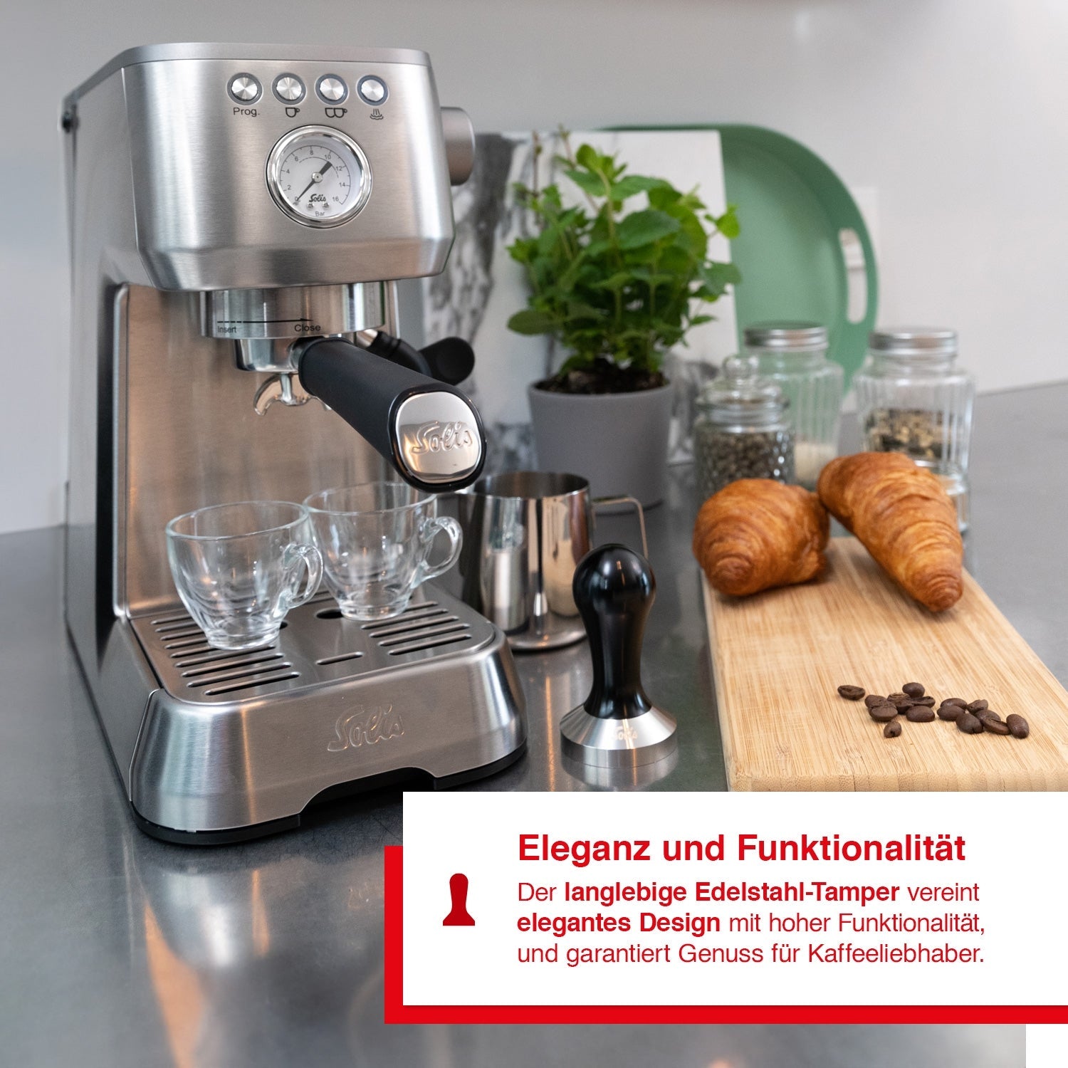 Solis Barista Perfetta Plus Tamper 51 mm Espresso