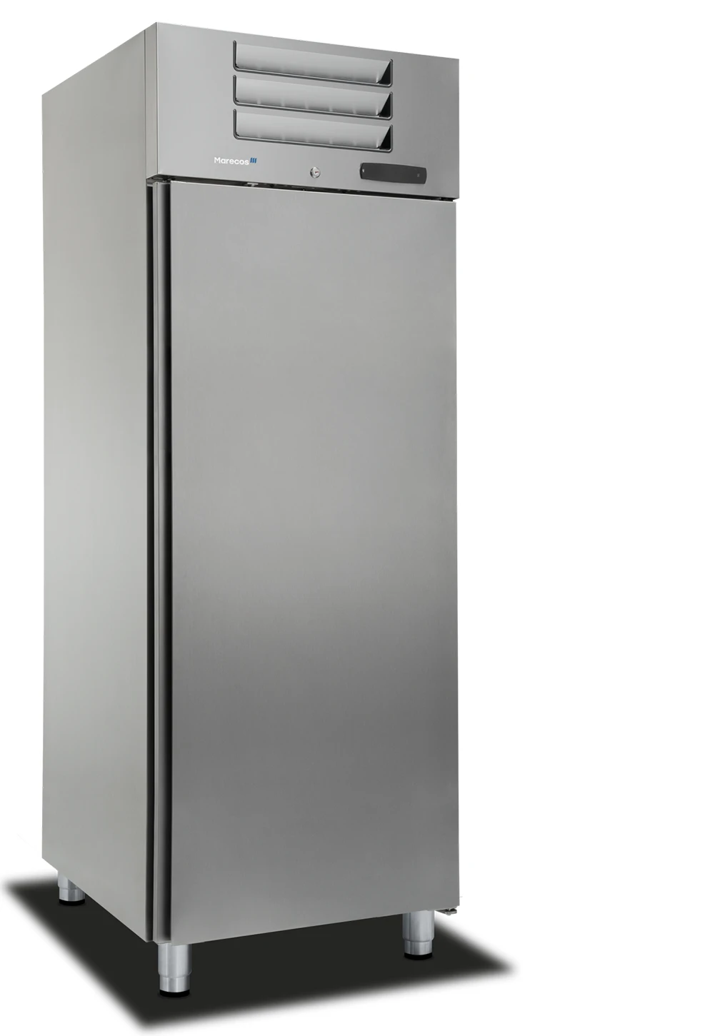 Marecos AGP 700 TA PO Gewerbekühlschrank 485L Edelstahl