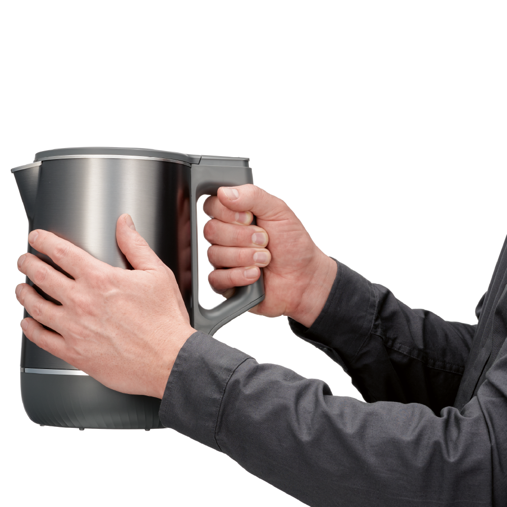 Solis Eco Boil Kettle Wasserkocher Doppelwand Edelstahl