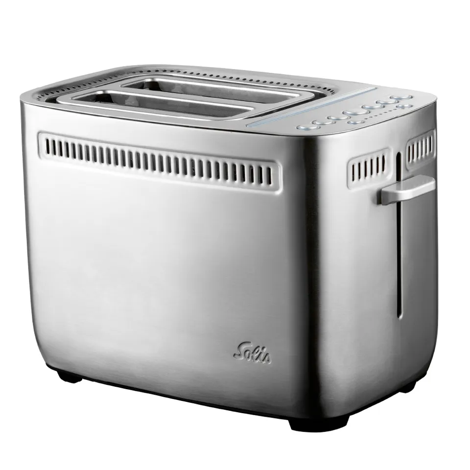 Solis Sandwich Toaster mit Zangen und Brötchenwärmer