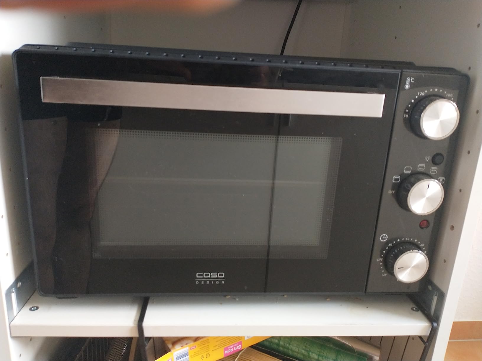 CASO TO 20 Backofen 20 Liter Drehregler 70-230°C