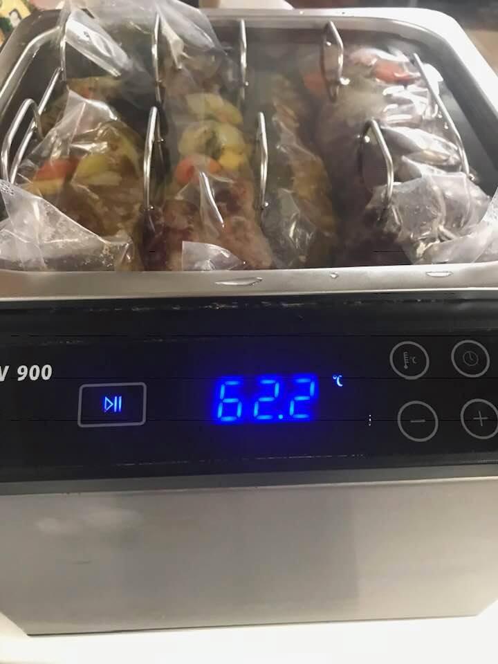 Caso SV 900 Sous Vide Garer Center 30-90°C 5 Portionen