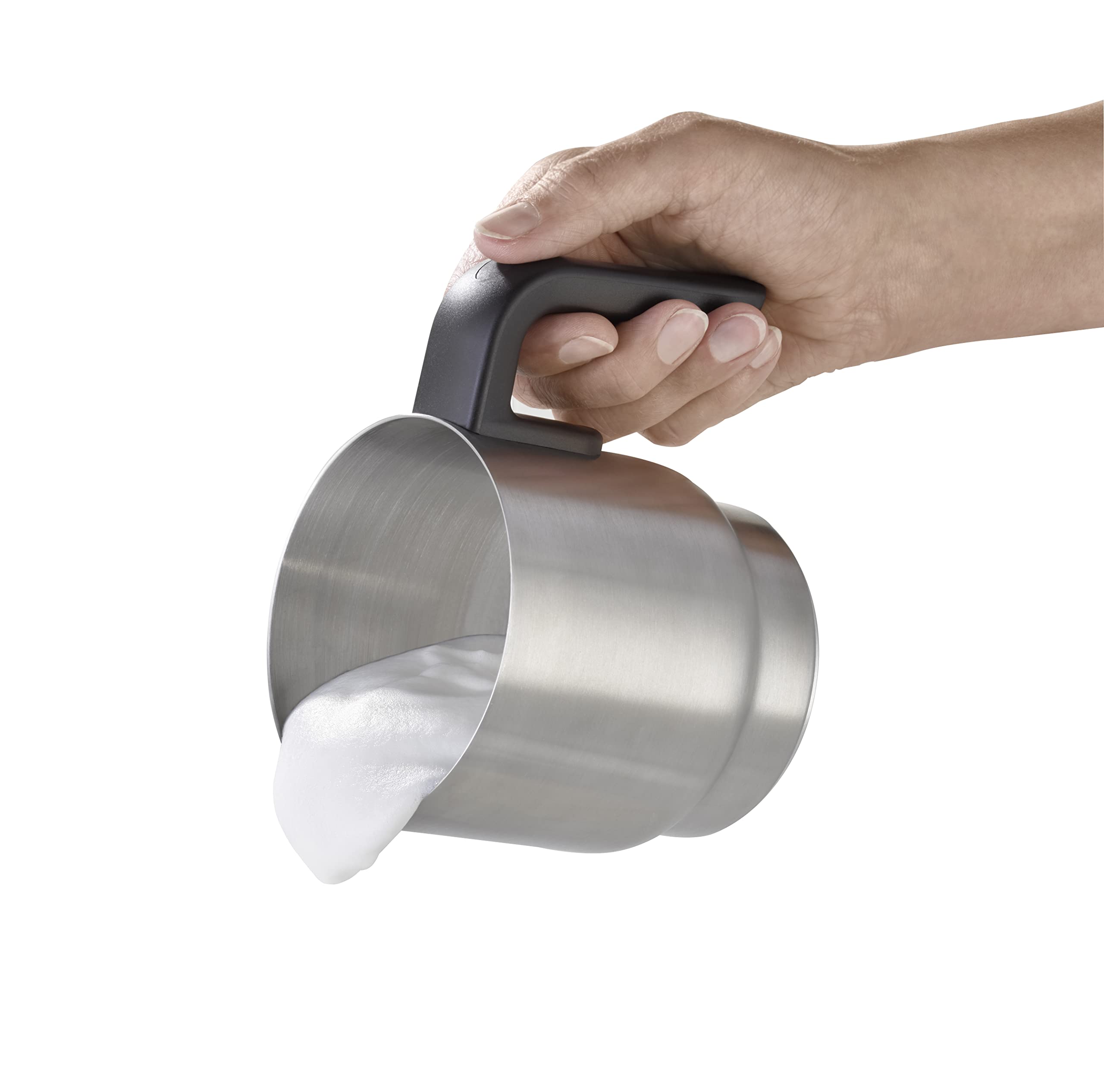 CASO Crema & Choco Inox Milchaufschäumer Edelstahl 350 ml