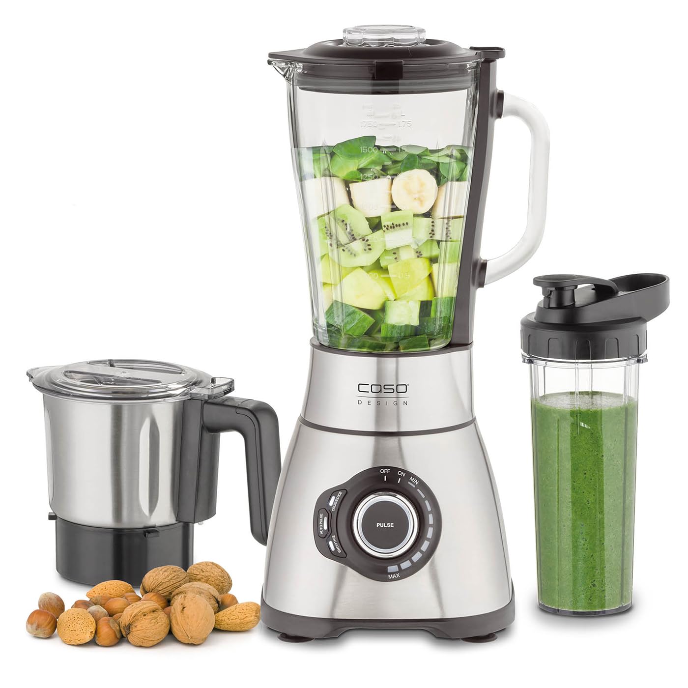 Caso B 1800 PowerBlender Standmixer Set 1,75 L 1800 W