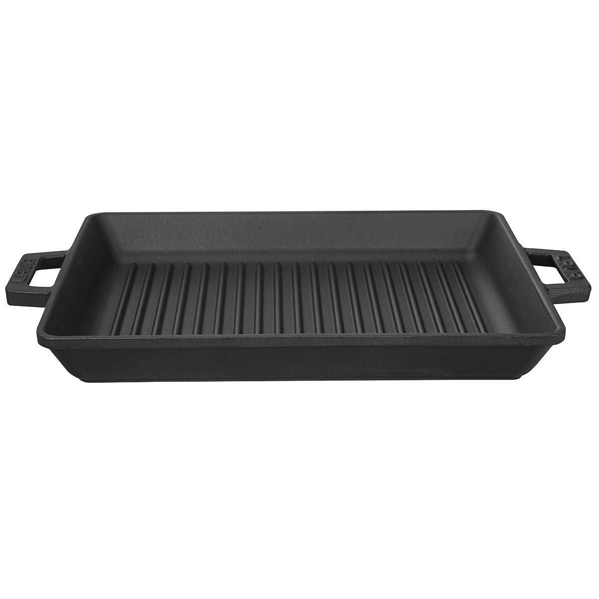 Lava Signature Grillpfanne 26x32 cm Schwarz Gusseisen