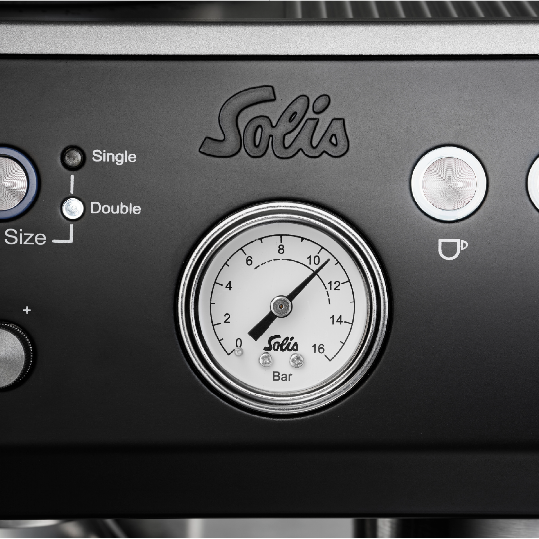 Solis Grind & Infuse Perfetta 1019 Siebträger Schwarz Mahlwerk