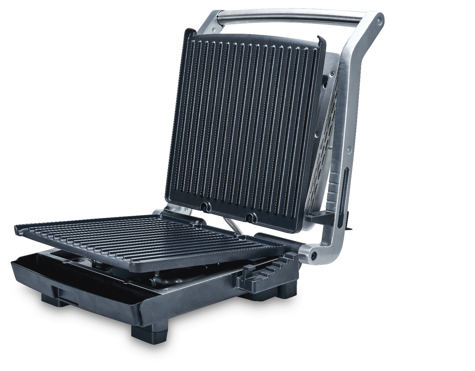 Solis 5 in 1 Table Grill Grillplatte gerillt 29 cm