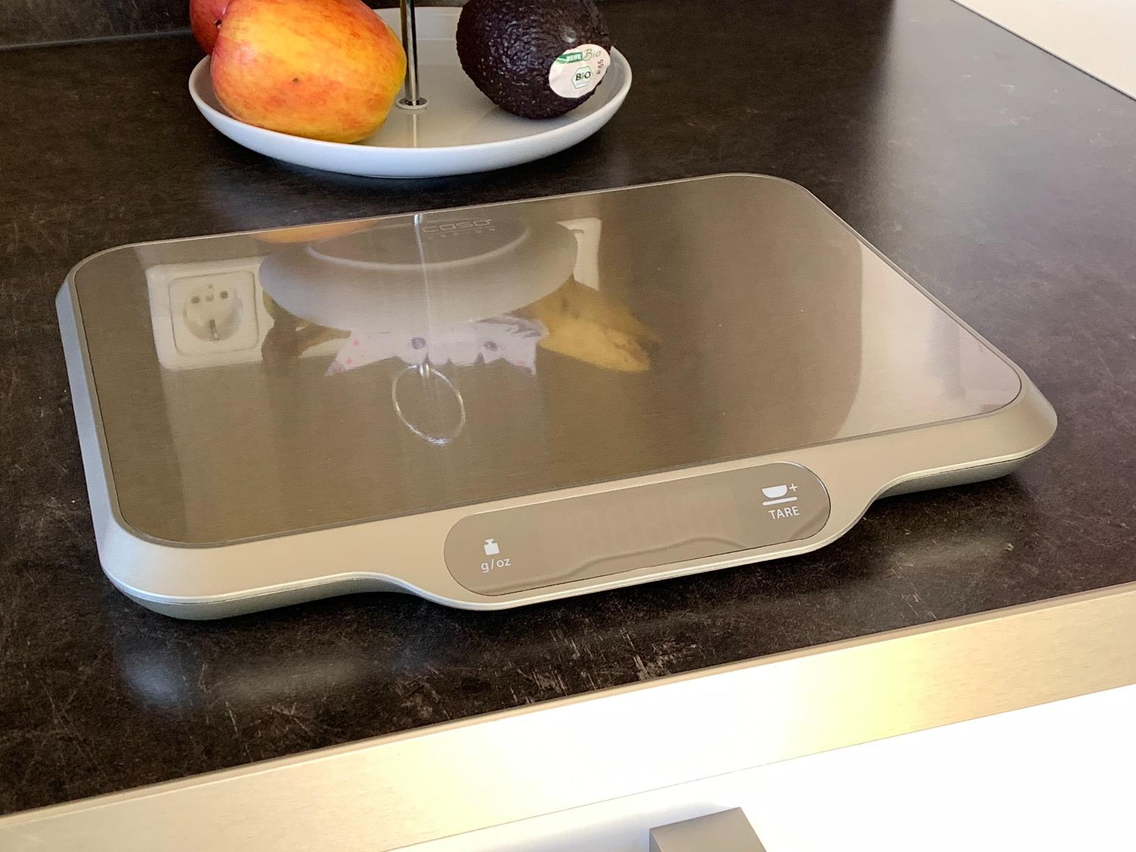 Caso Slim Küchenwaage 5 kg mit 1-g-Einteilung