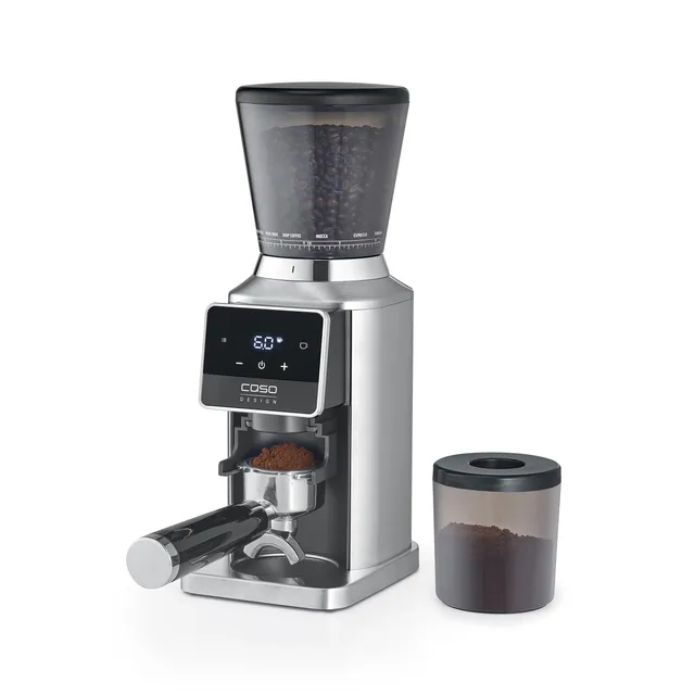 Caso BaristaChef Inox Pro Kaffeemühle Edelstahl 320 g