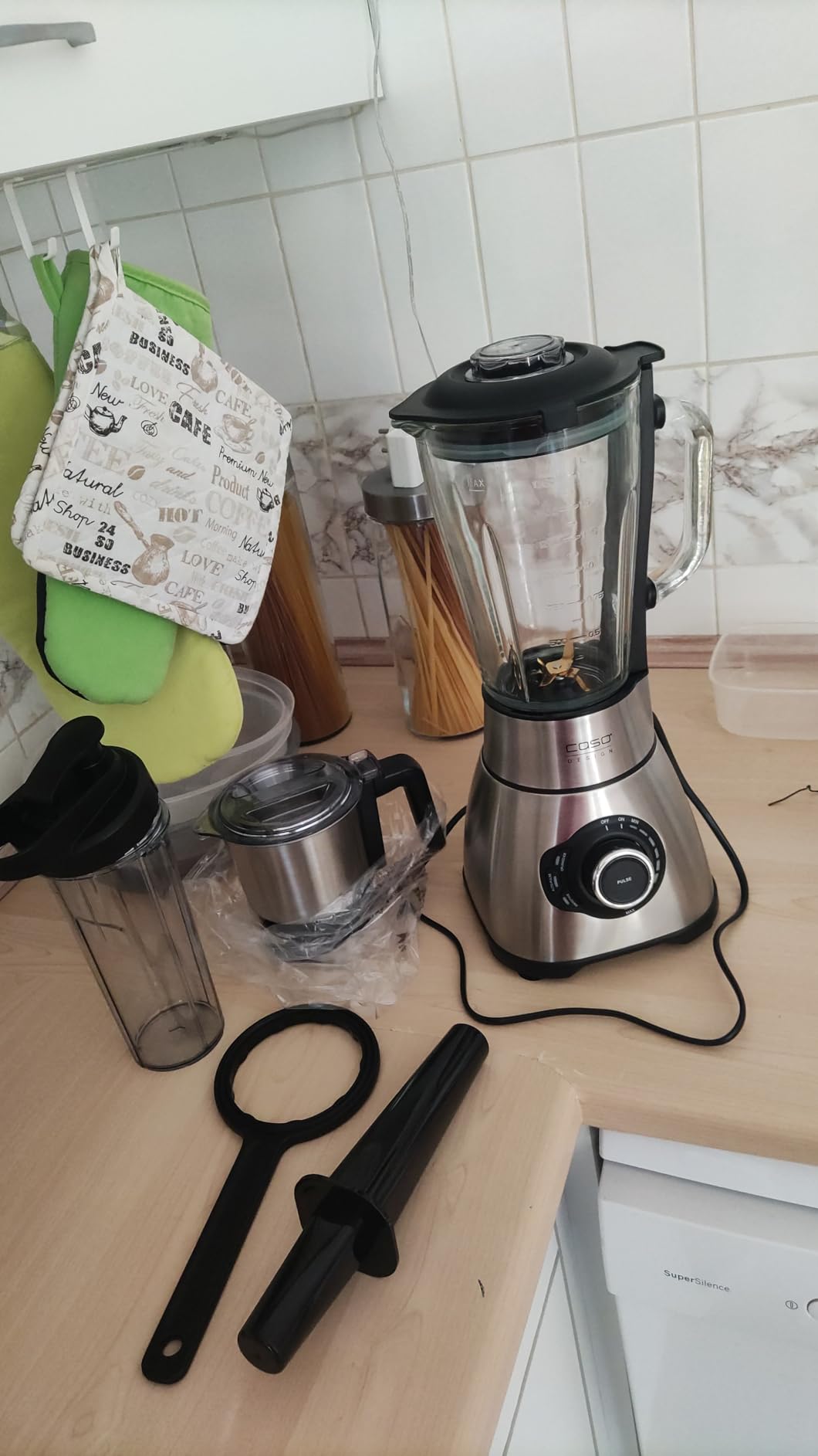 Caso B 1800 PowerBlender Standmixer Set 1,75 L 1800 W