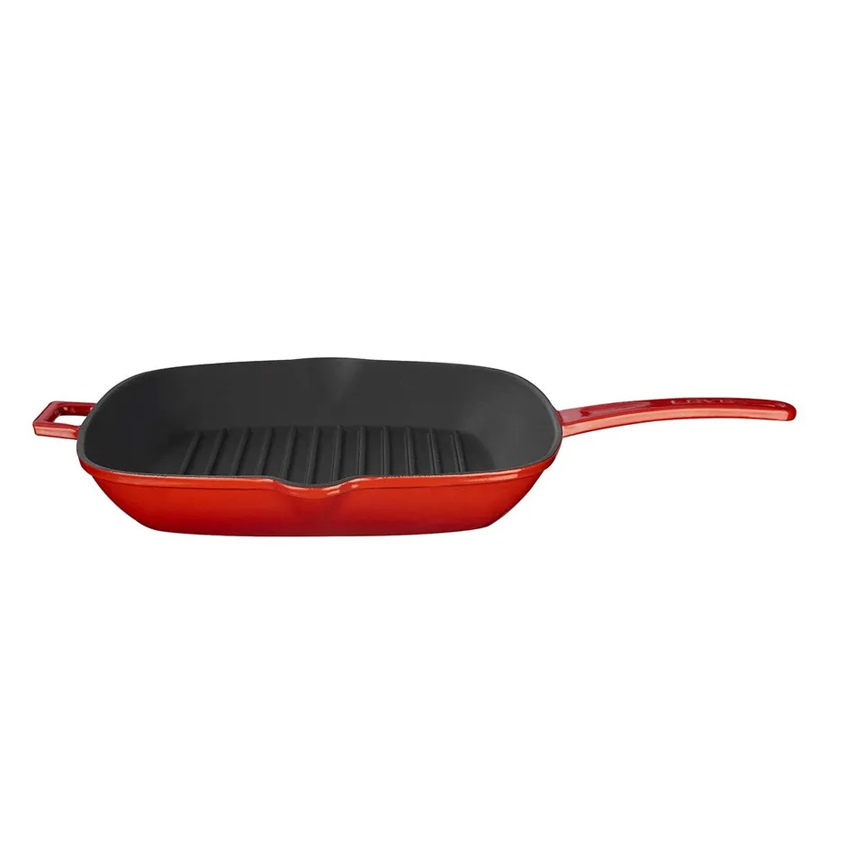 Lava Signature LVPGT2828K0R Grillpfanne 28 cm Rot Gusseisen