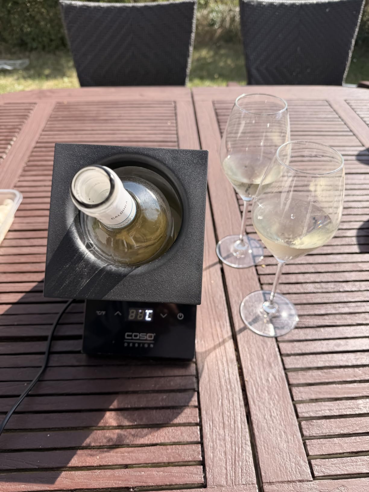 Caso WineCase One Black Weinkühler 5-18°C