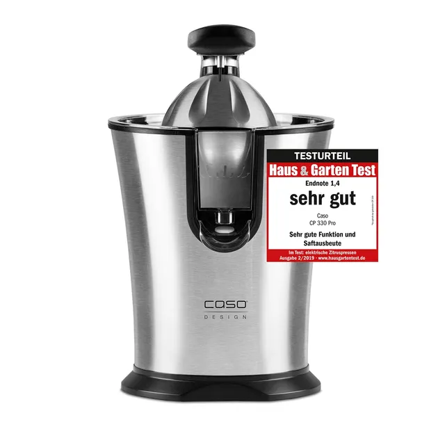 CASO CP 330 Pro Zitruspresse elektrisch 160 Watt Edelstahl