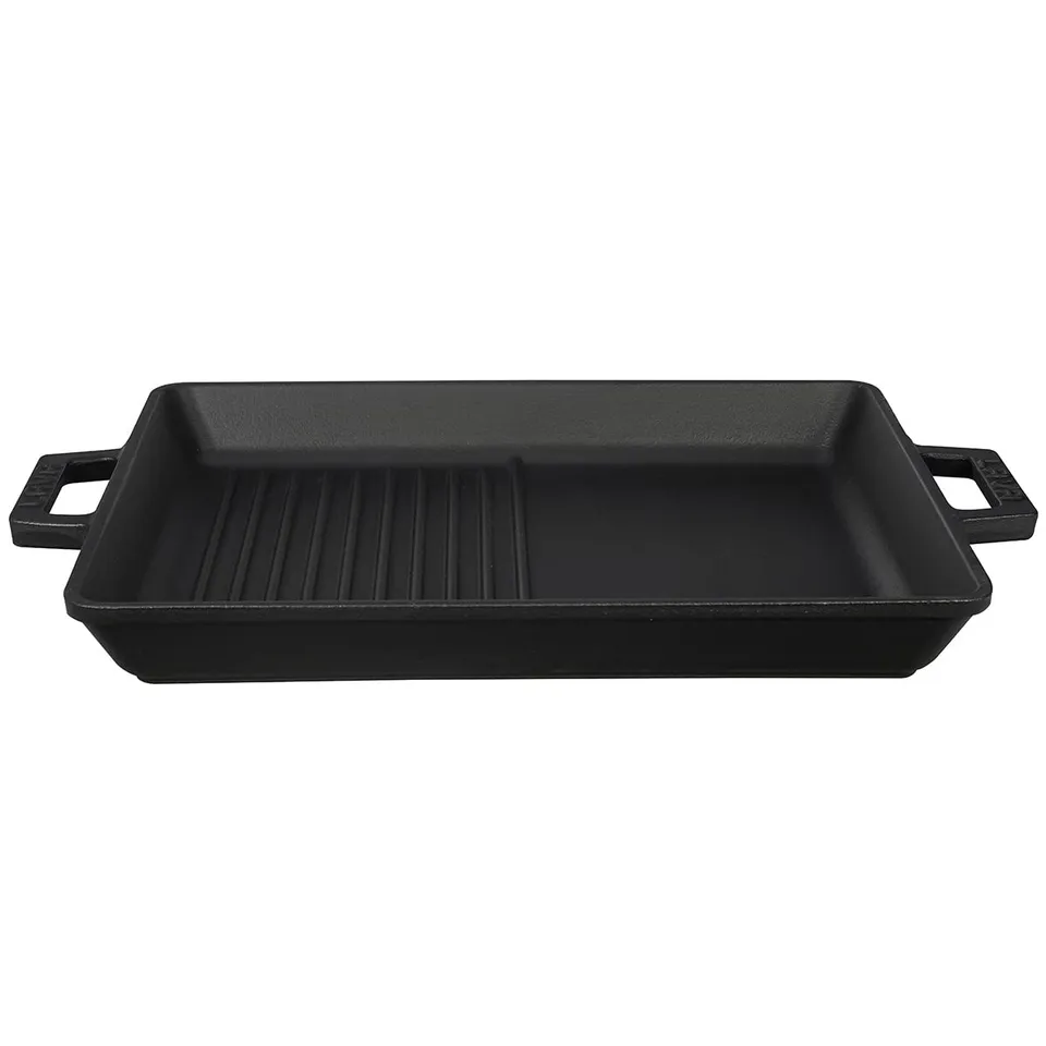 Lava ECO Duopan Grillpfanne 32x26 cm Gusseisen
