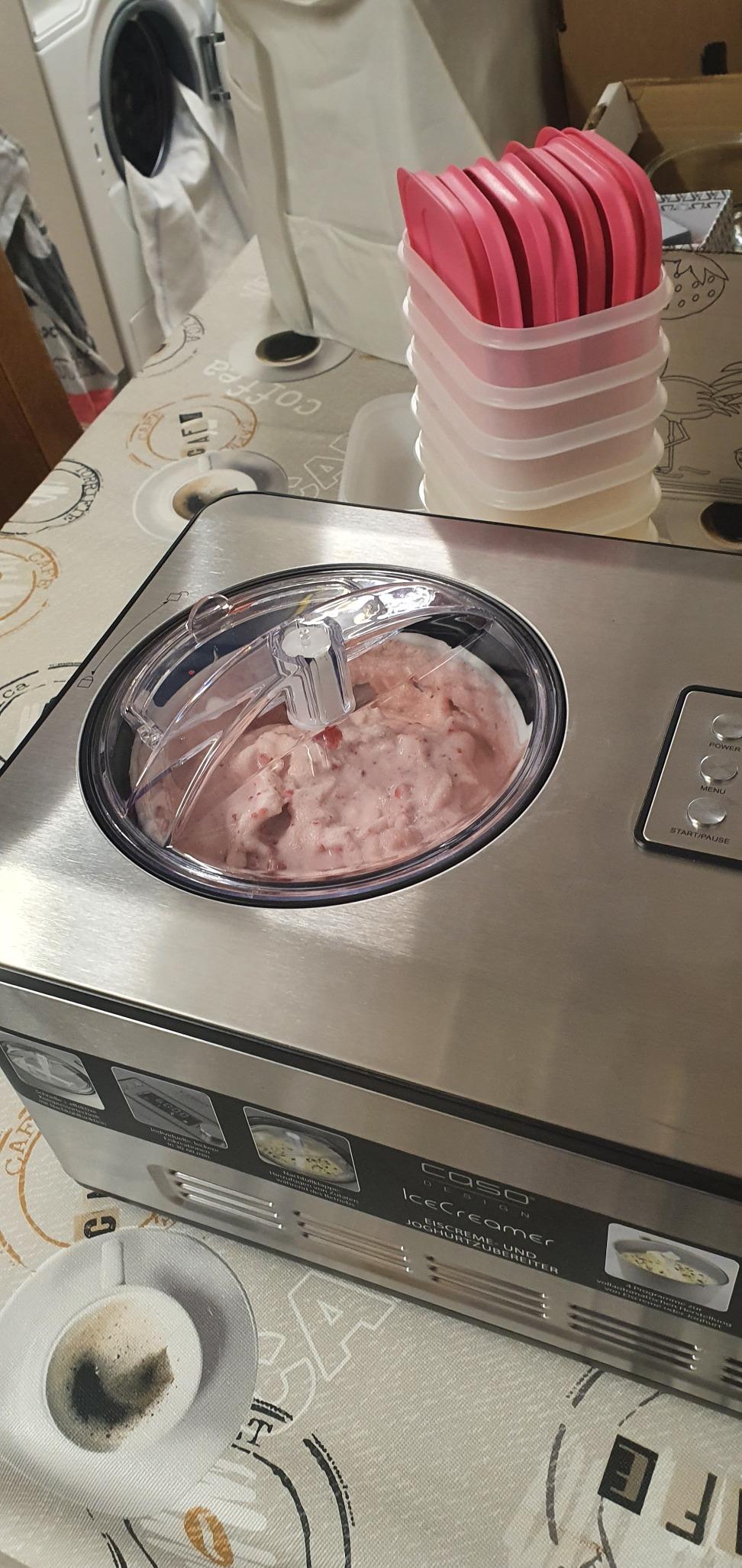 CASO IceCreamer Eismaschine 2in1 2 Liter Kompressor