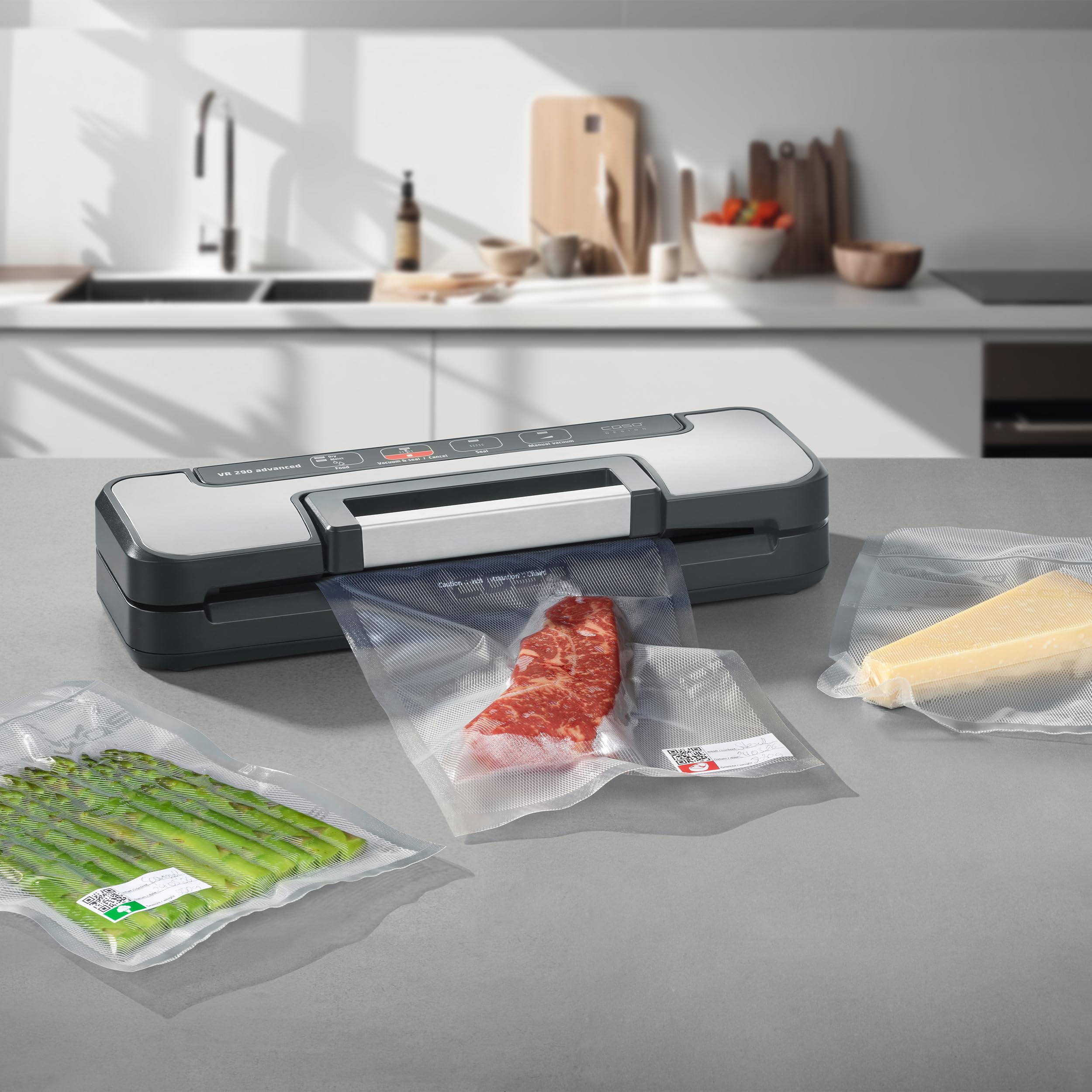 Caso VR 290 advanced Vakuumierer Edelstahl 30 cm