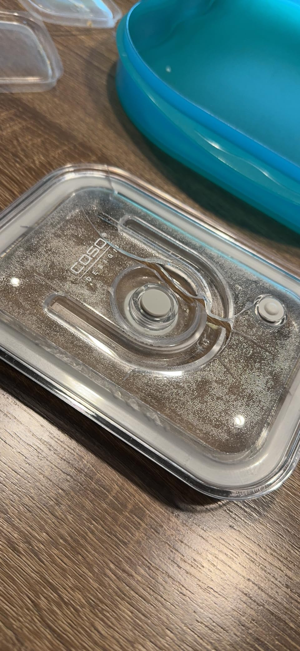 CASO VacuBoxx EM Vakuumbehälter Glas eckig 600 ml