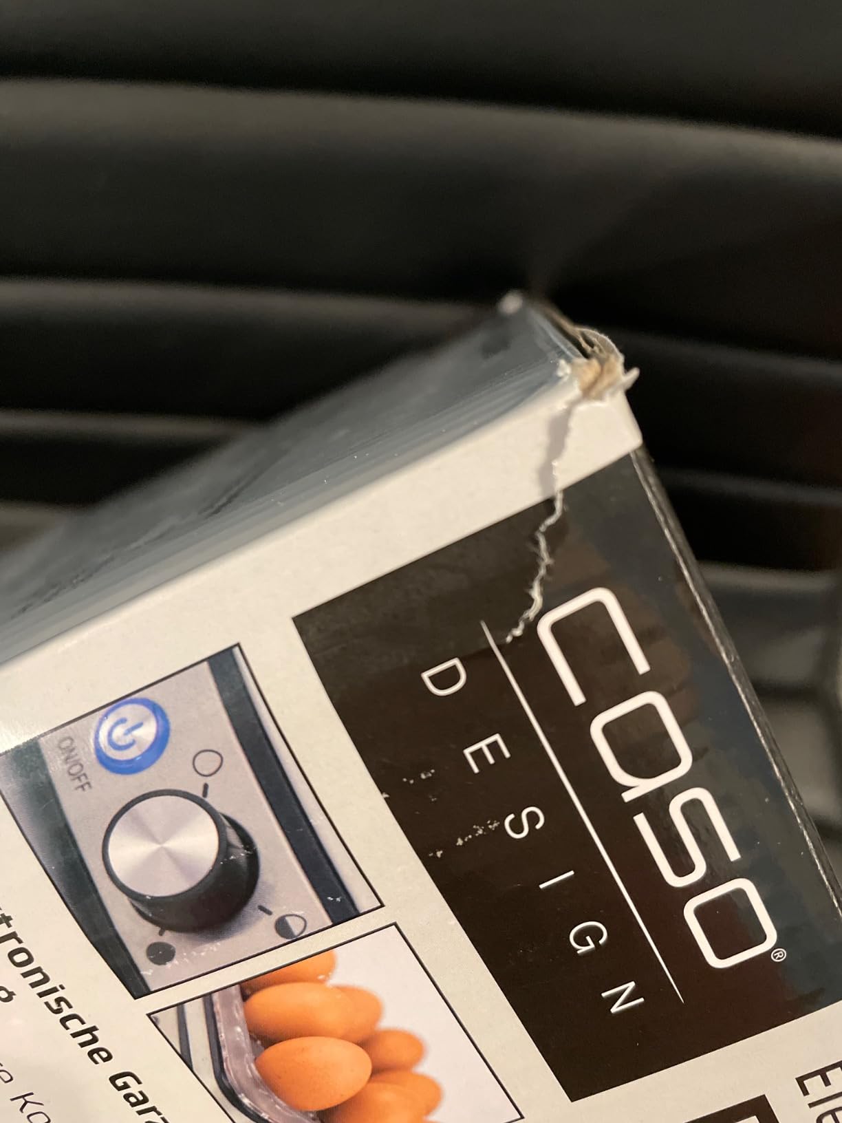 Caso E 9 Eierkocher Edelstahl für 8 Eier mit Signal