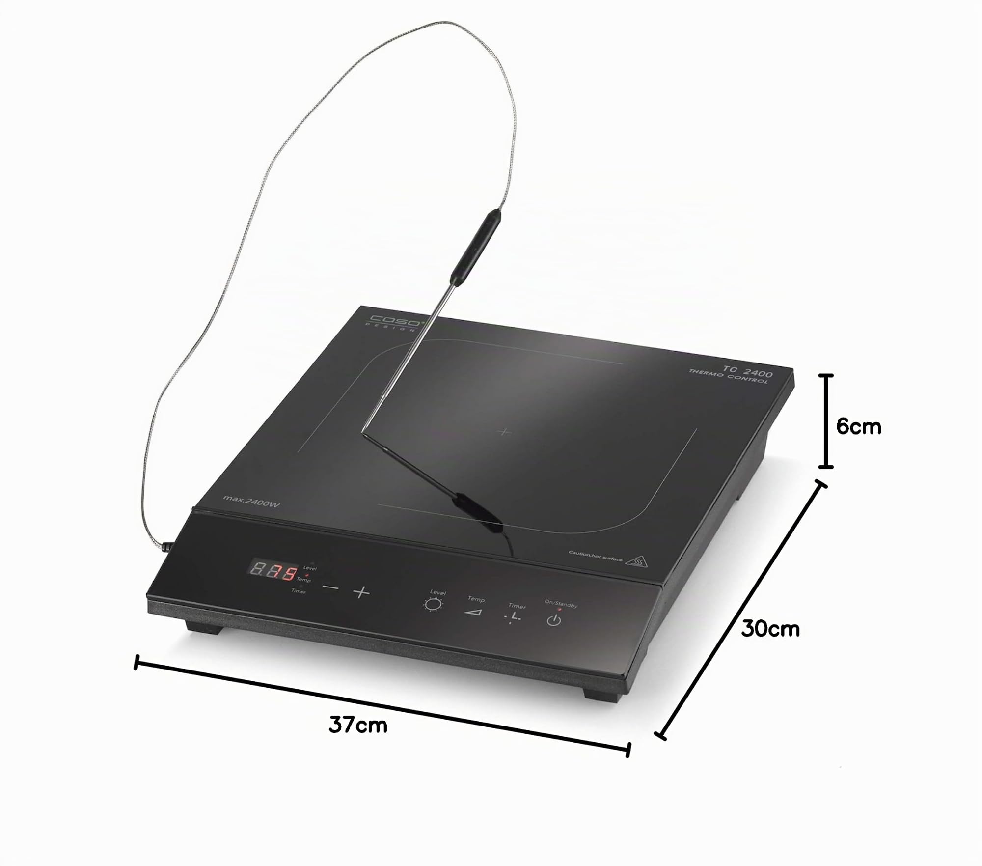 Caso Induction hobs TC2400 Induktionskochfeld 2400W Sous Vide
