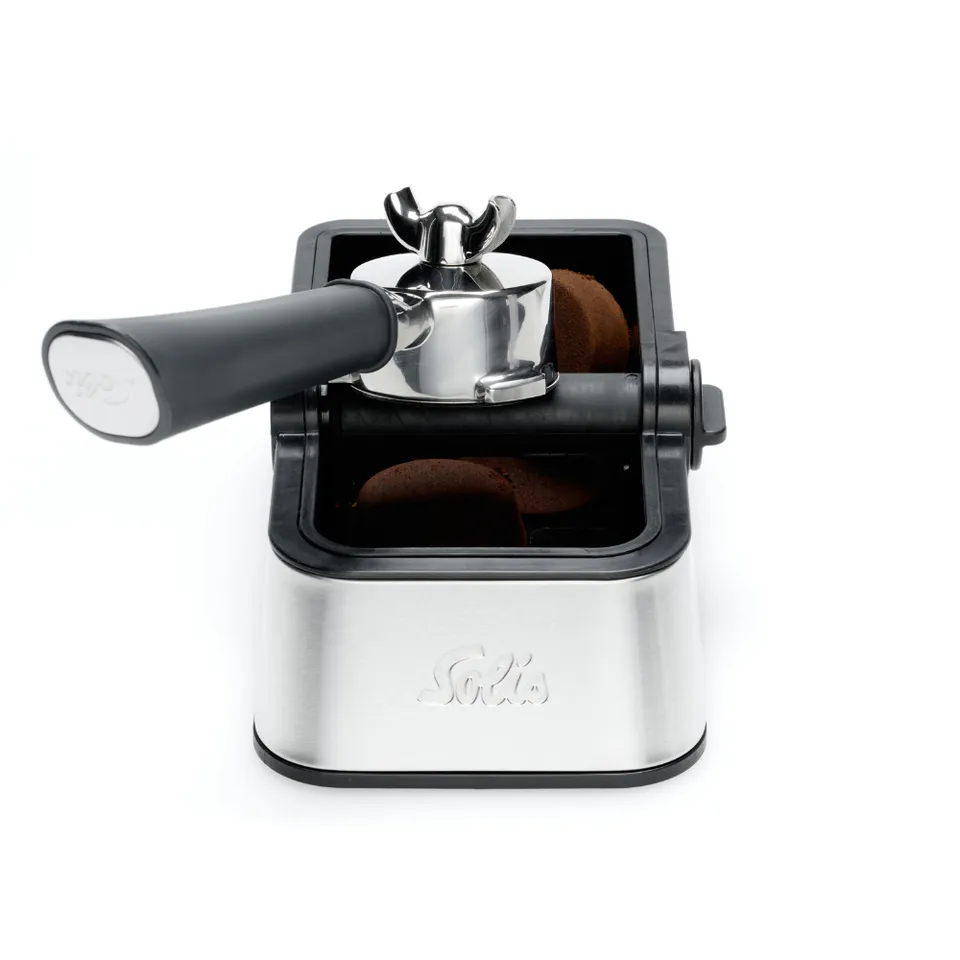Solis Barista Perfetta Plus Abklopfbox Edelstahl 700 ml