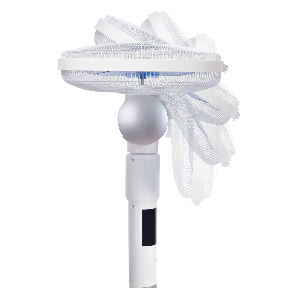 Solis Breeze 360 Standventilator Weiß 3 Stufen Oszillation