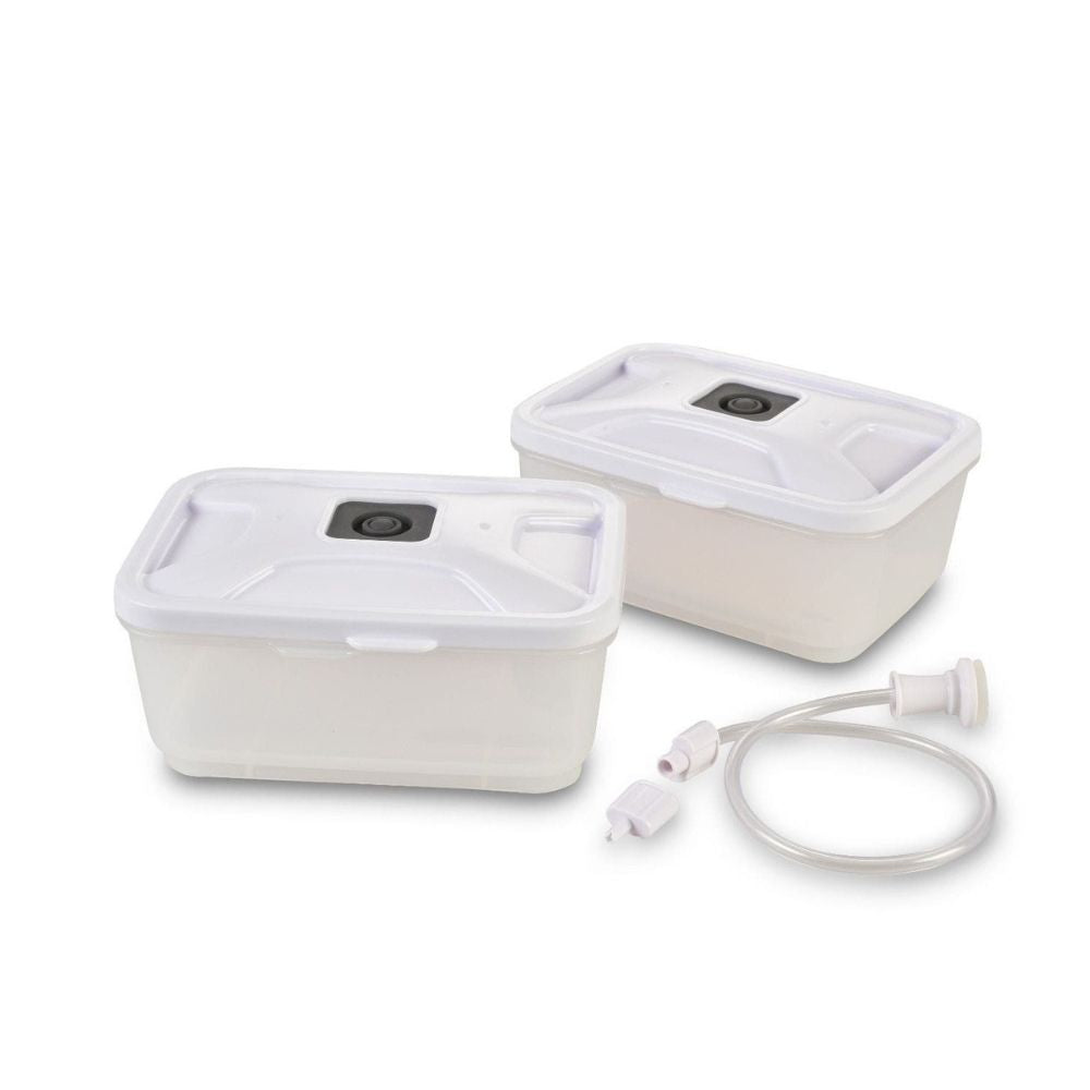 Solis Vac Prestige Vakuum-Lunchboxen 2x 600ml mikrowellenfest