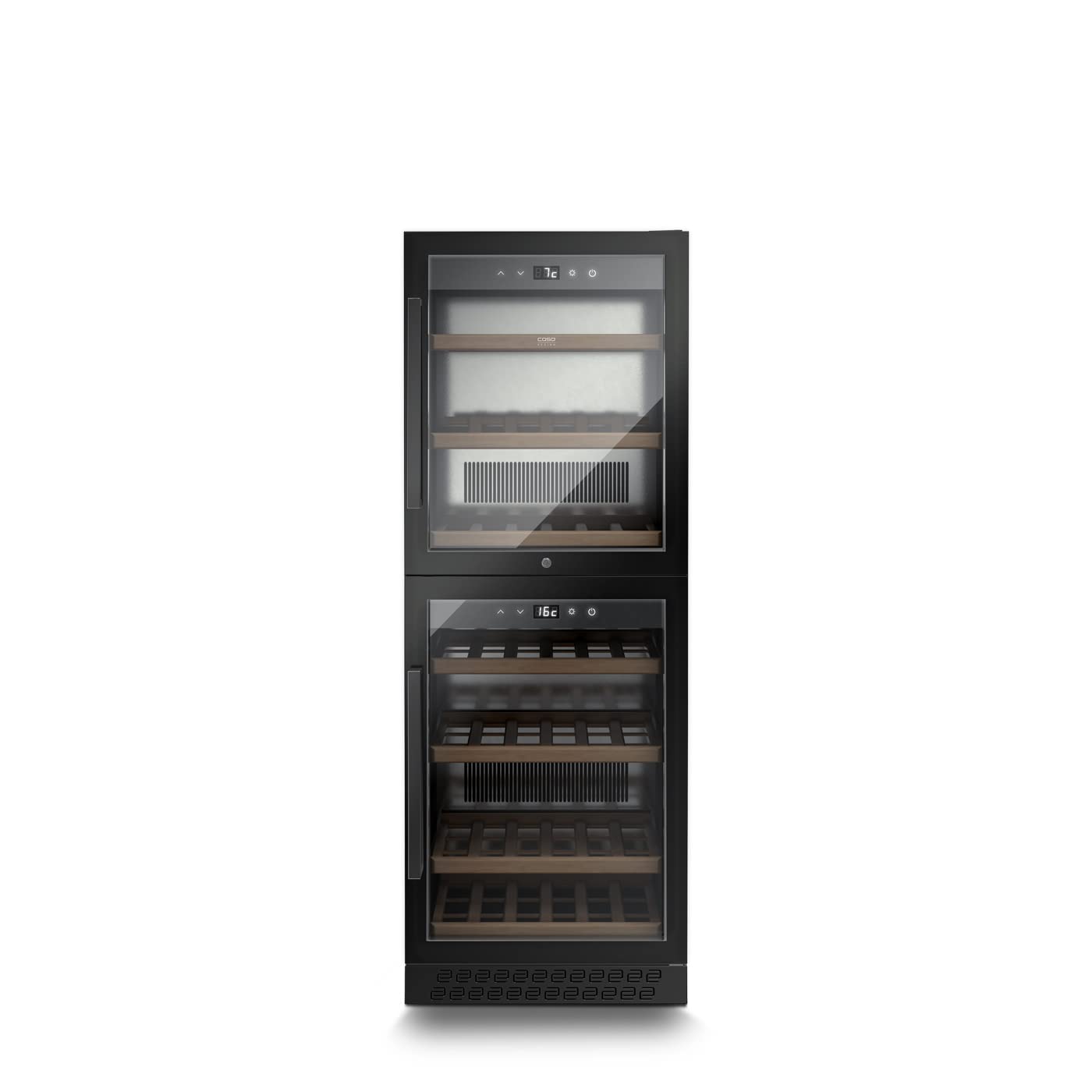 Caso WineChef Pro 126 Weinkühlschrank 126 Flaschen schwarz