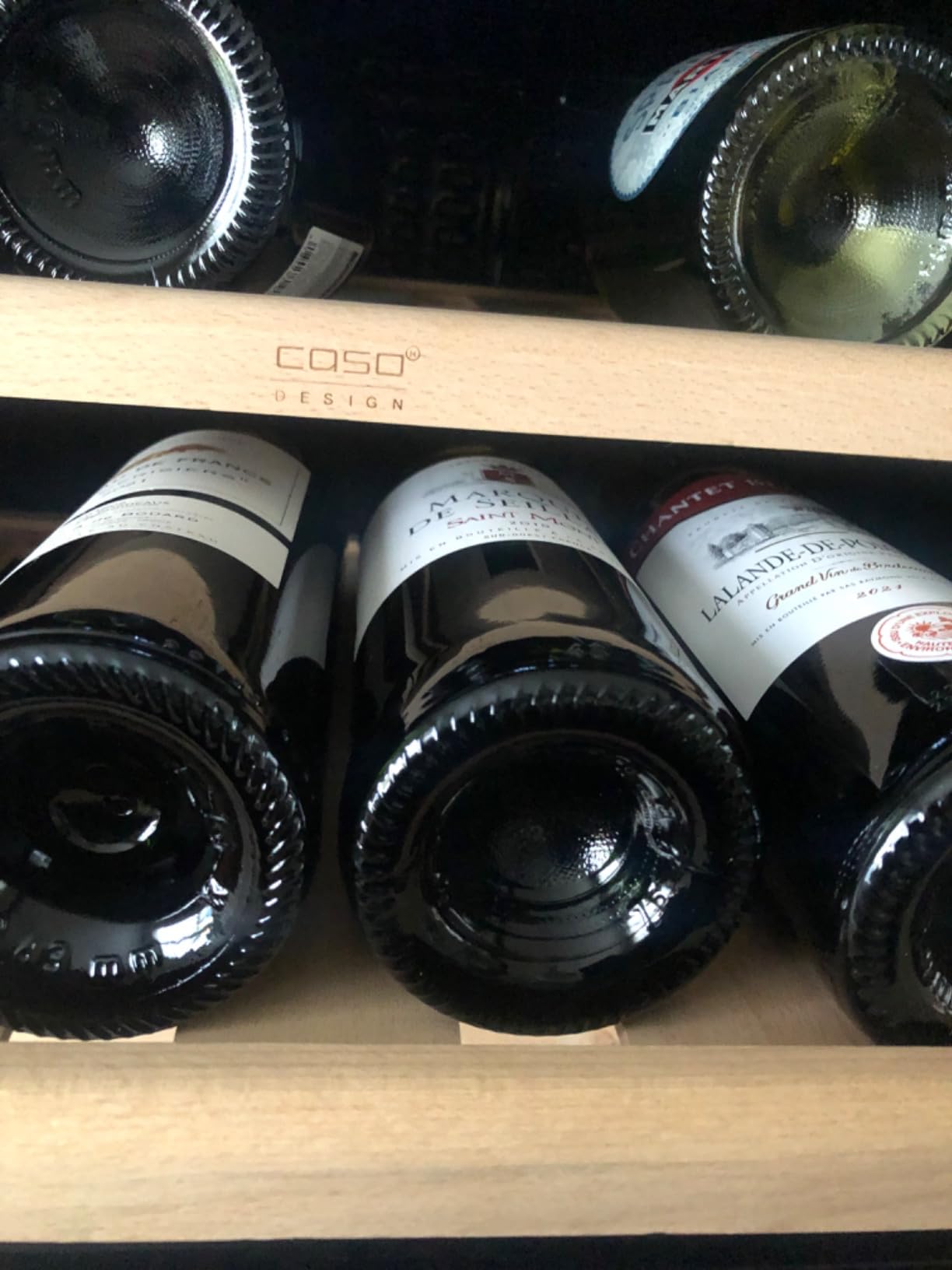 CASO WineSafe 18 EB Einbauweinkühlschrank 18 Flaschen