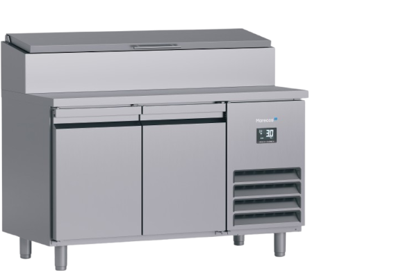 Marecos BPG 2 PO Kühltisch 2-türig 263L 0/+8°C
