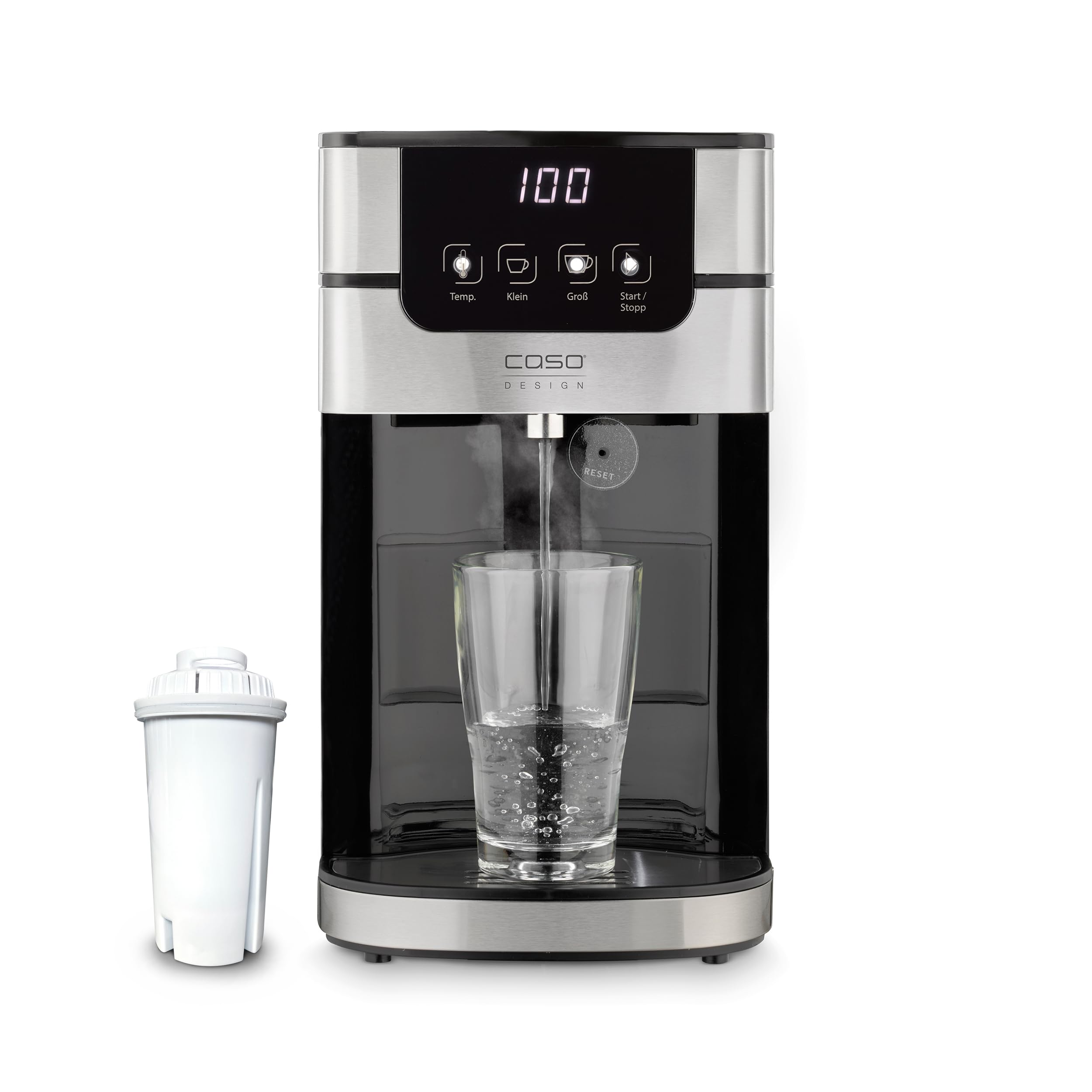Caso PerfectCup 1000 Pro Heißwasserspender 4 Liter Edelstahl