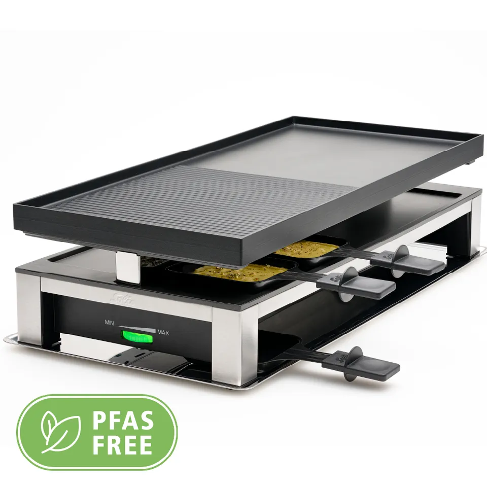 Solis 3 in 1 Table Grill Tischgrill Raclette 10 Personen