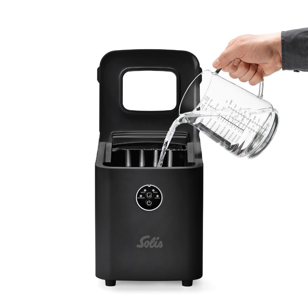 Solis Ice Cube Express Eiswürfelmaschine Schwarz 12kg/Tag