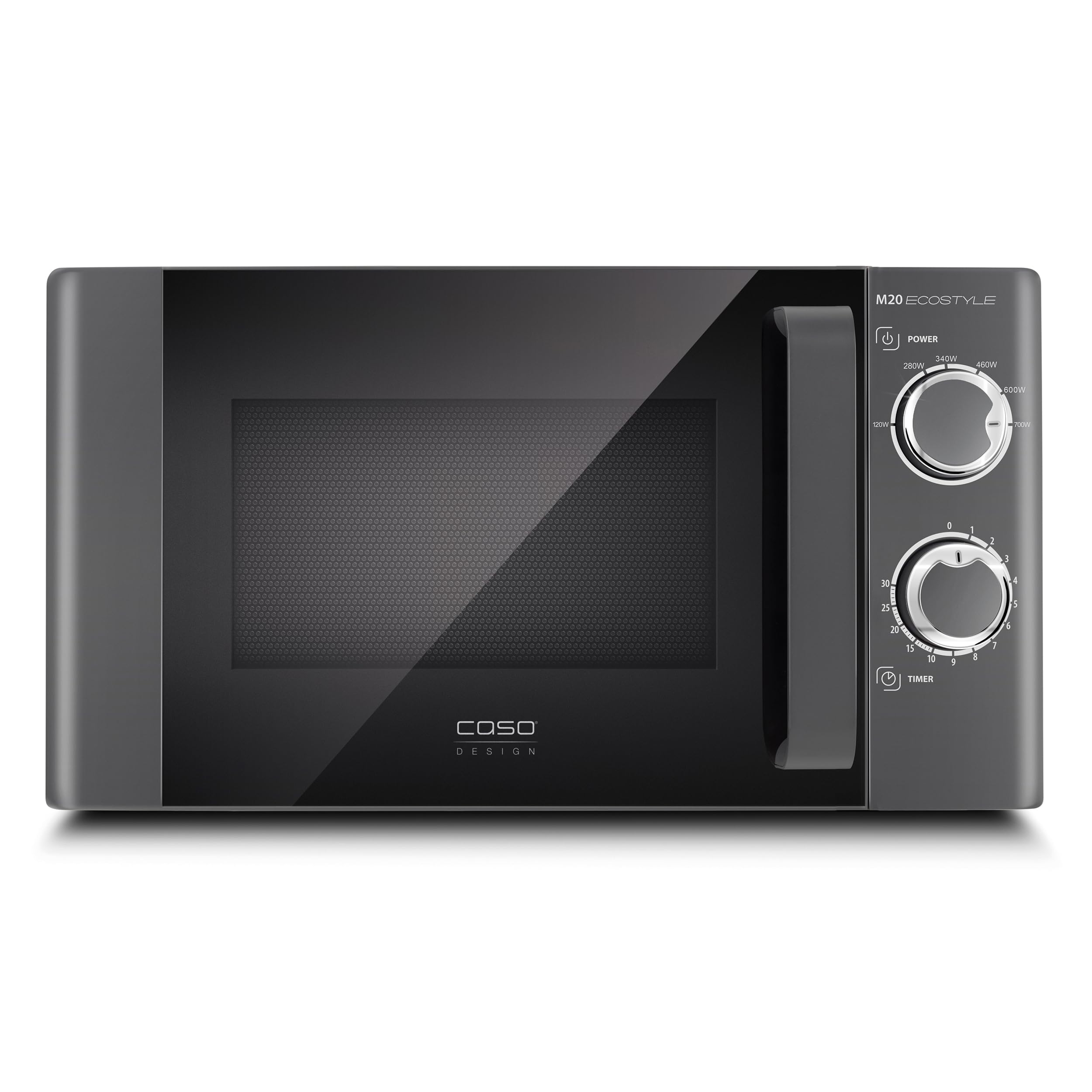 CASO M20 Ecostyle Mikrowelle 20 L 700 W anthrazit
