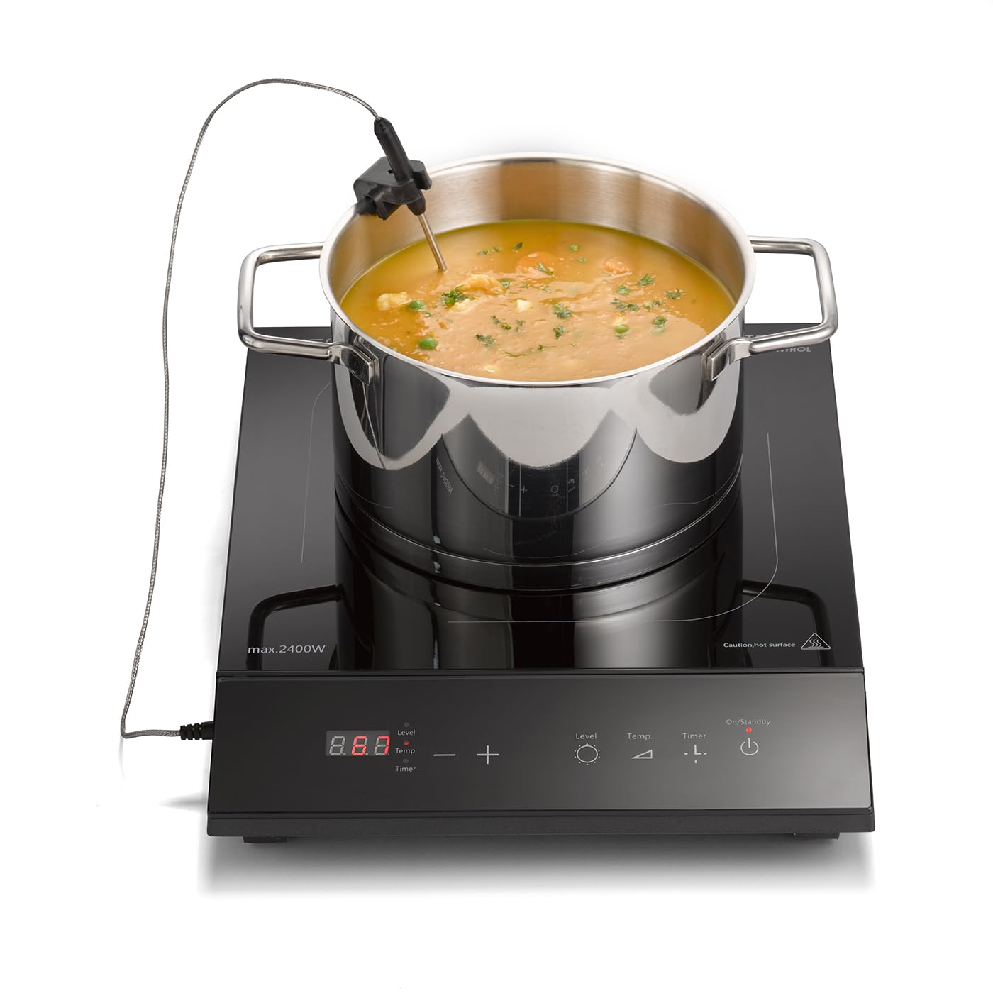 Caso Induction hobs TC2400 Induktionskochfeld 2400W Sous Vide