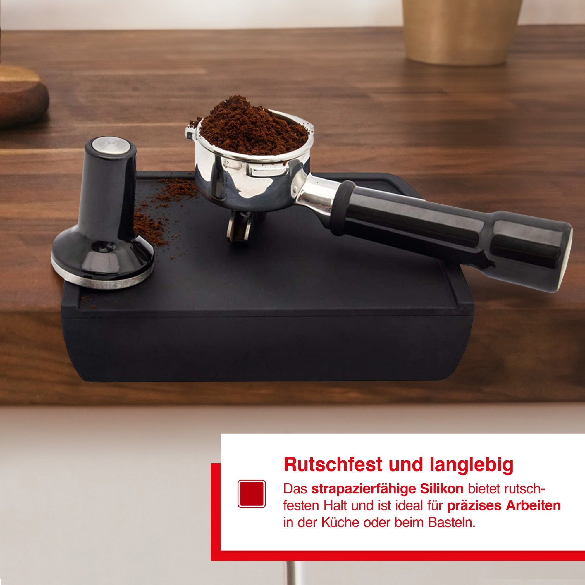 Solis Barista Perfetta Plus Tampingmatte für Siebträger