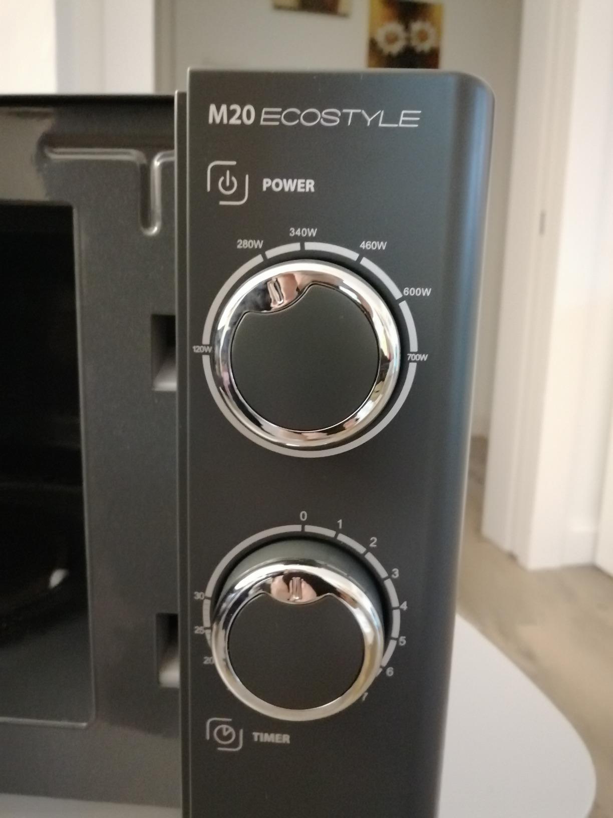 CASO M20 Ecostyle Mikrowelle 20 L 700 W anthrazit