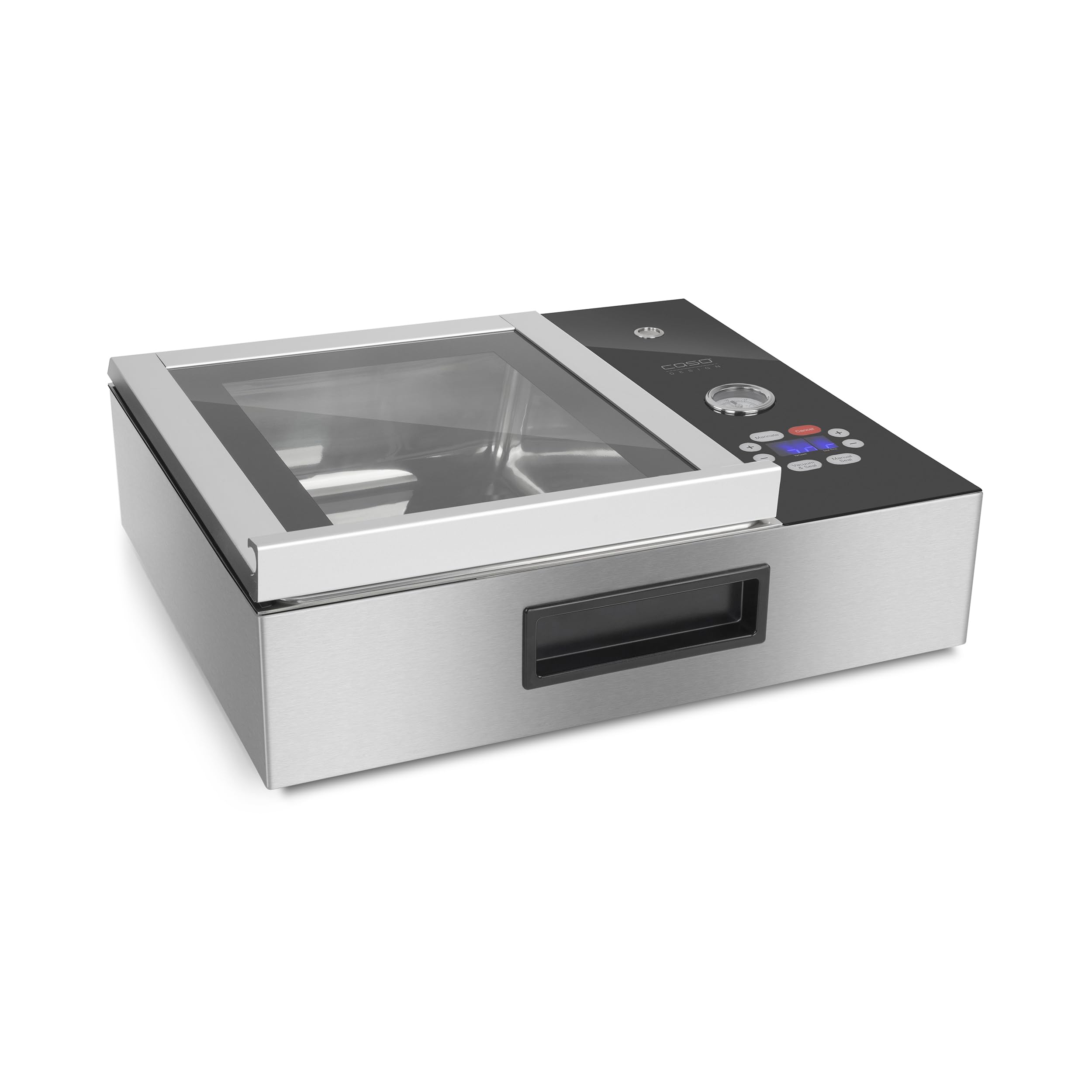 CASO VacuChef Slim-Line Kammervakuumierer Edelstahl 8 L