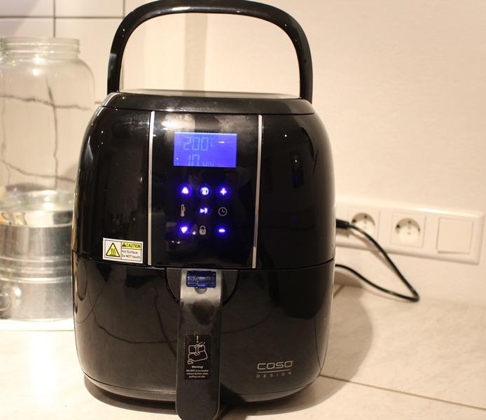 CASO AF200 Heißluftfritteuse 3 L 1400 W ohne Öl